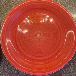 Swirl Pattern Dinner Plate
