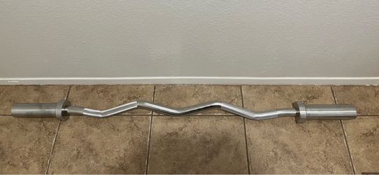 EZ Curl Olympic Bar 47” Long