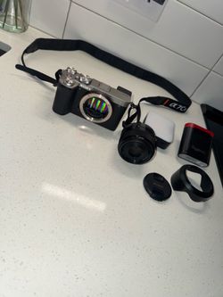 Sony alpha 7c11 camera and Sony - 35mm f/1.8 Prime Lens for Most NEX E-Mount Cameras - Black