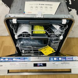 NEW - BOSCH - 800 - PRECISION WASH - CRYSTAL DRY - DISHWASHER