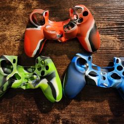 Colorful Sleeves For Playstation Dualshock 4 Controllers