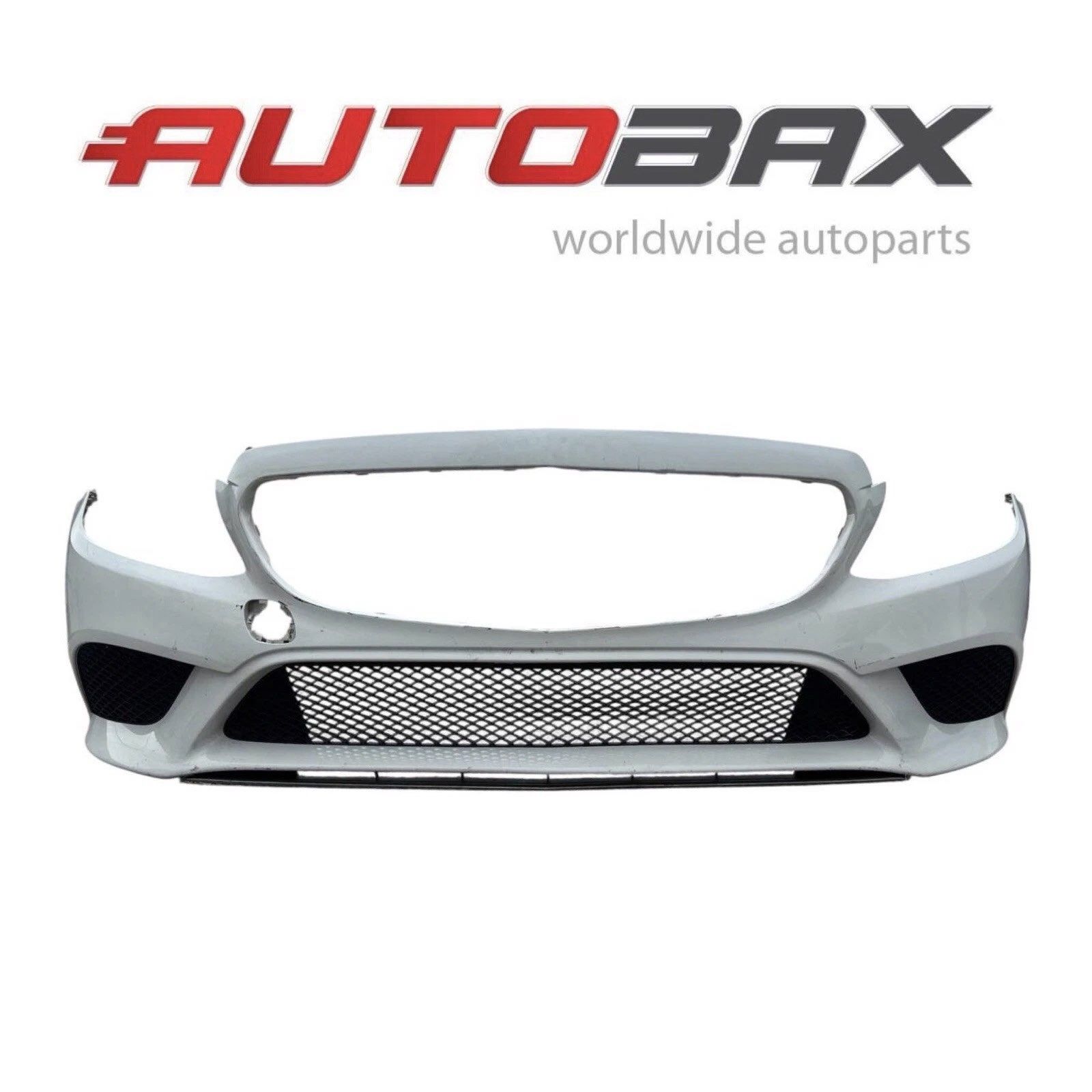 2019 2020 2021 MERCEDES BENZ W205 C300 FRONT BUMPER COVER OEM USED