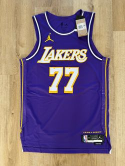 Nike Los Angeles Lakers Luka Doncic Authentic  Jersey, Statement Edition - 44