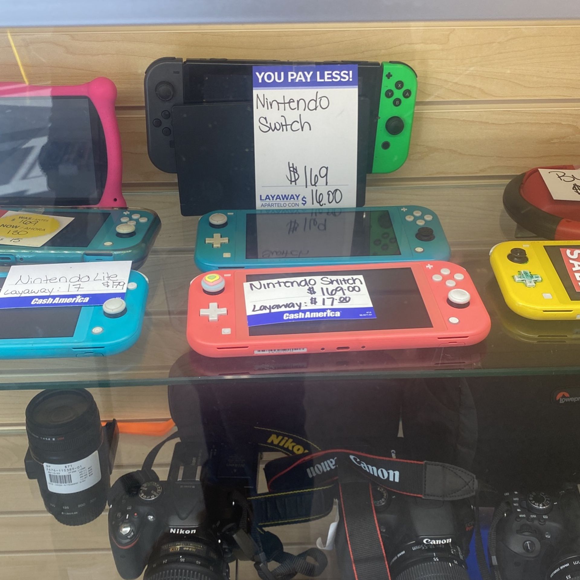 Nintendo Switches Starting @ 130 And Up 