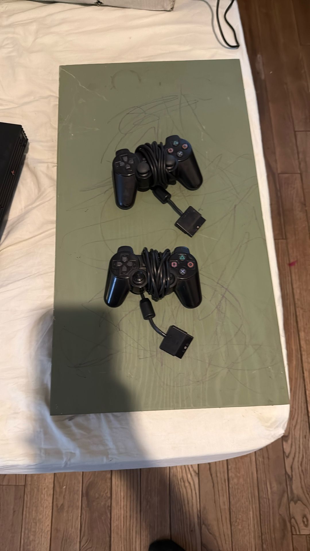 PS2 Fat Console + 2 Controllers & Memory Cards