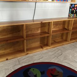 Two Shelves . Yellow Pine Wood .1 $400- 2$800