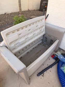 Outdoor storage/bench