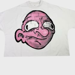  🔥 Grapple Pink & White Graphic Tee