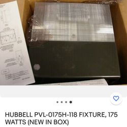 Hubbell Pvl -0175h-118. 175 Watts Security Light Brand New In Box