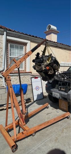 engine crane custom extensions