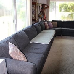 Sectional Couch With Two Full Bed Pullouts