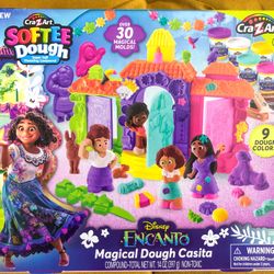 NEW Encanto Disney Cra-Z-Art Magical Dough Casita Softee