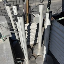 Used Beltrac Aluminum Crowd Control Barricade With Belt