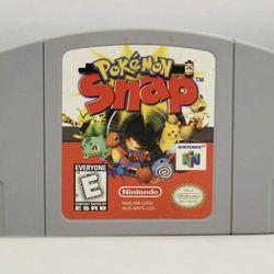 The Pokemon Snap Game For Nintendo 64