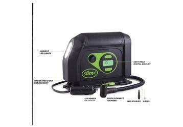 🚗✨ Slime 40088 Portable Tire Inflator – Keep Your Tires Ready to Go