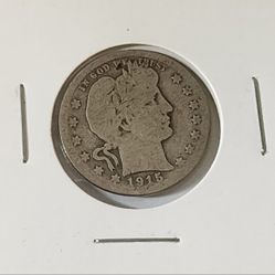 1915-D Silver Quarter U.S.