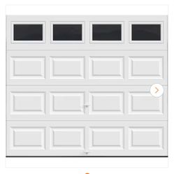 Brand New Garage Door 9 X 7 Insulated With Windows