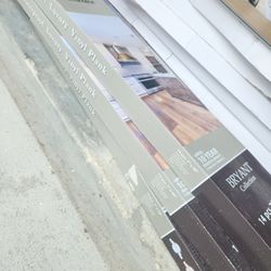 Wood Brown Floor Panels 