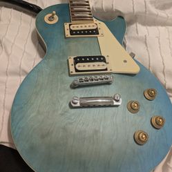 Epiphone Les Paul Traditional Pro IV Limited Edition - Worn Pacific Blue