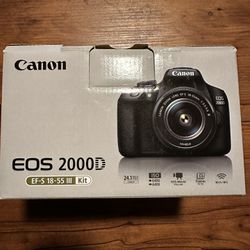 Canon EOS 200 D Camera And kit(New)