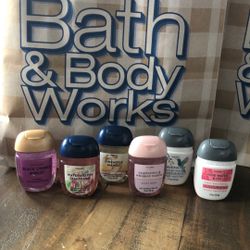 Anti-Bacterial Moisturizing Hand Sanitizers (6) Bath And Body Works