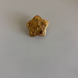 Gold Star Brooch Pin