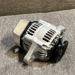 Compact Car Alternator with Pulley