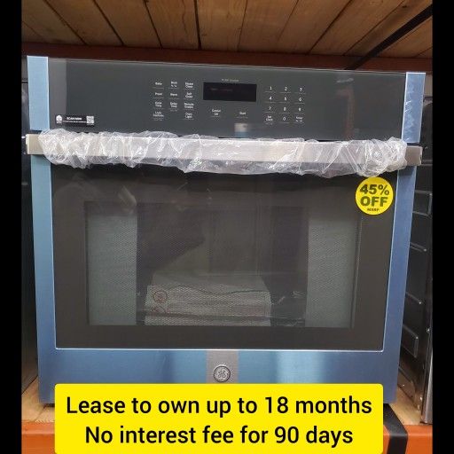 GE - 30" Built-In Single Electric Wall Oven - Stainless steel. Model: JTS3000SN1SS