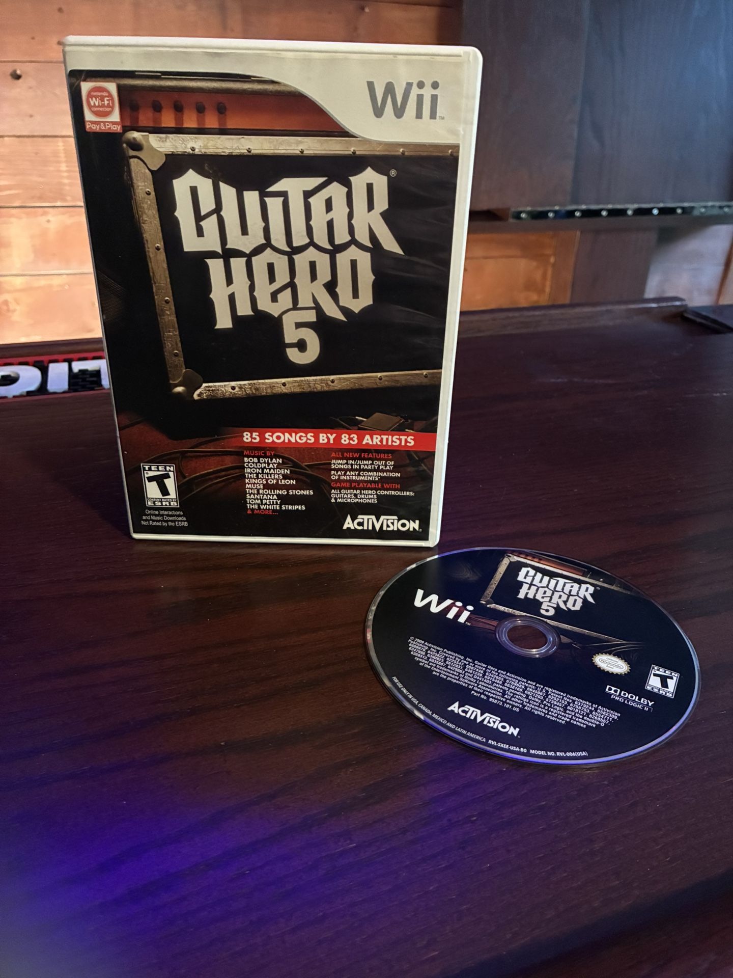 Guitar Hero 5 For Wii