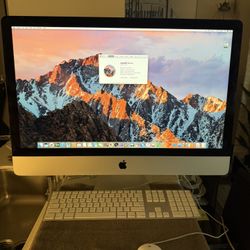 iMac (27-inch, Late 2013) A1419 EMC 2639  3.2 GHz Intel Core i5 Memory 16 GB  1 TB SATA Disk macOS Sierra Version 10.12.6 includes keyboard & mouse