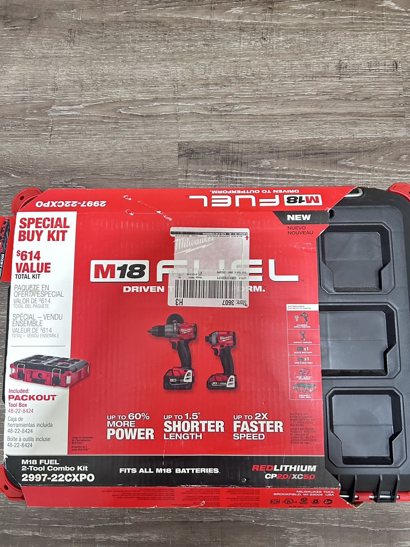 Milwaukee Combo kit (NEW)