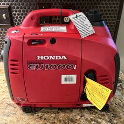 Honda EU1000! Quiet Generator 