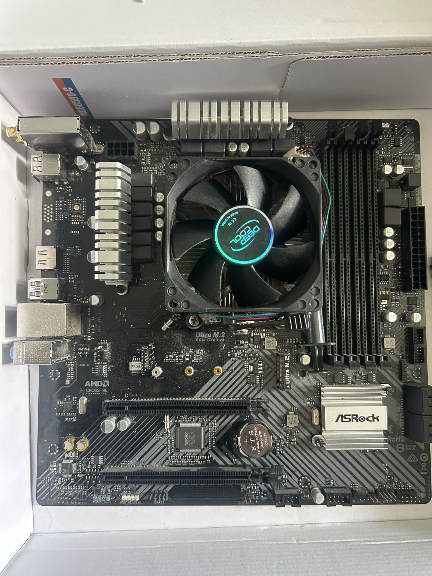CPU motherboard and ram combo