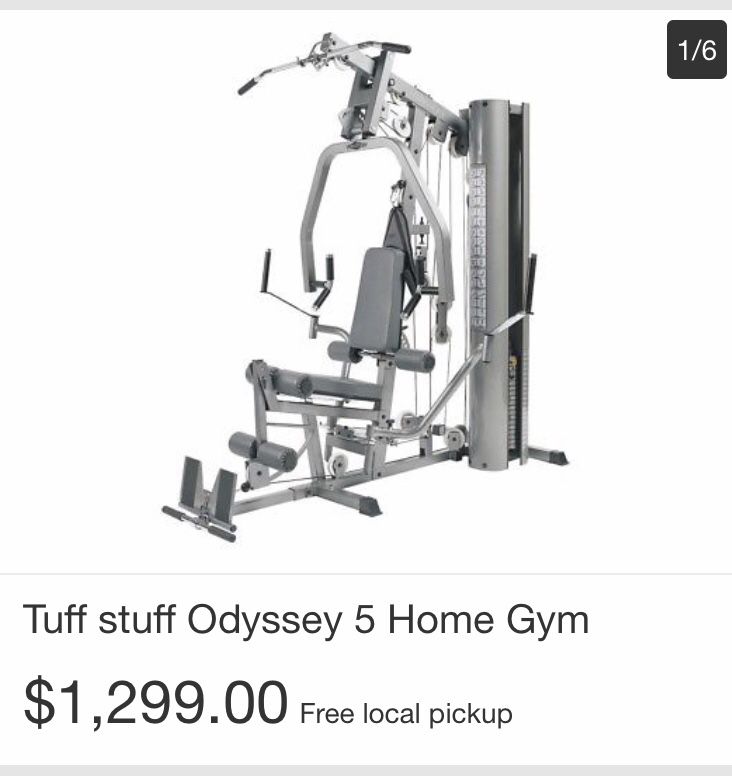 Tuff Stuff Odyssey 5 Home Gym