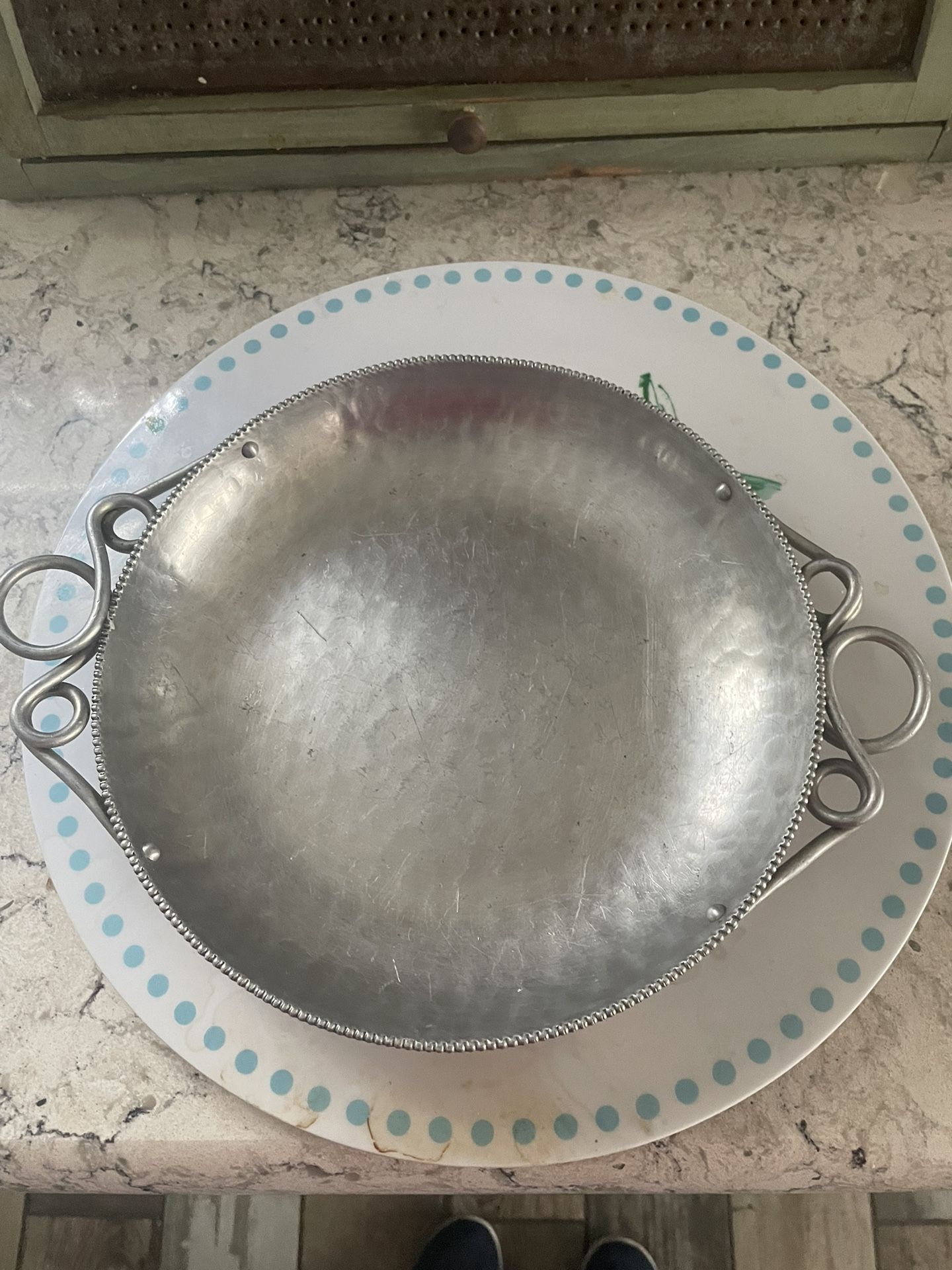 Assortment Of Vintage Aluminum Casseroles And Dish