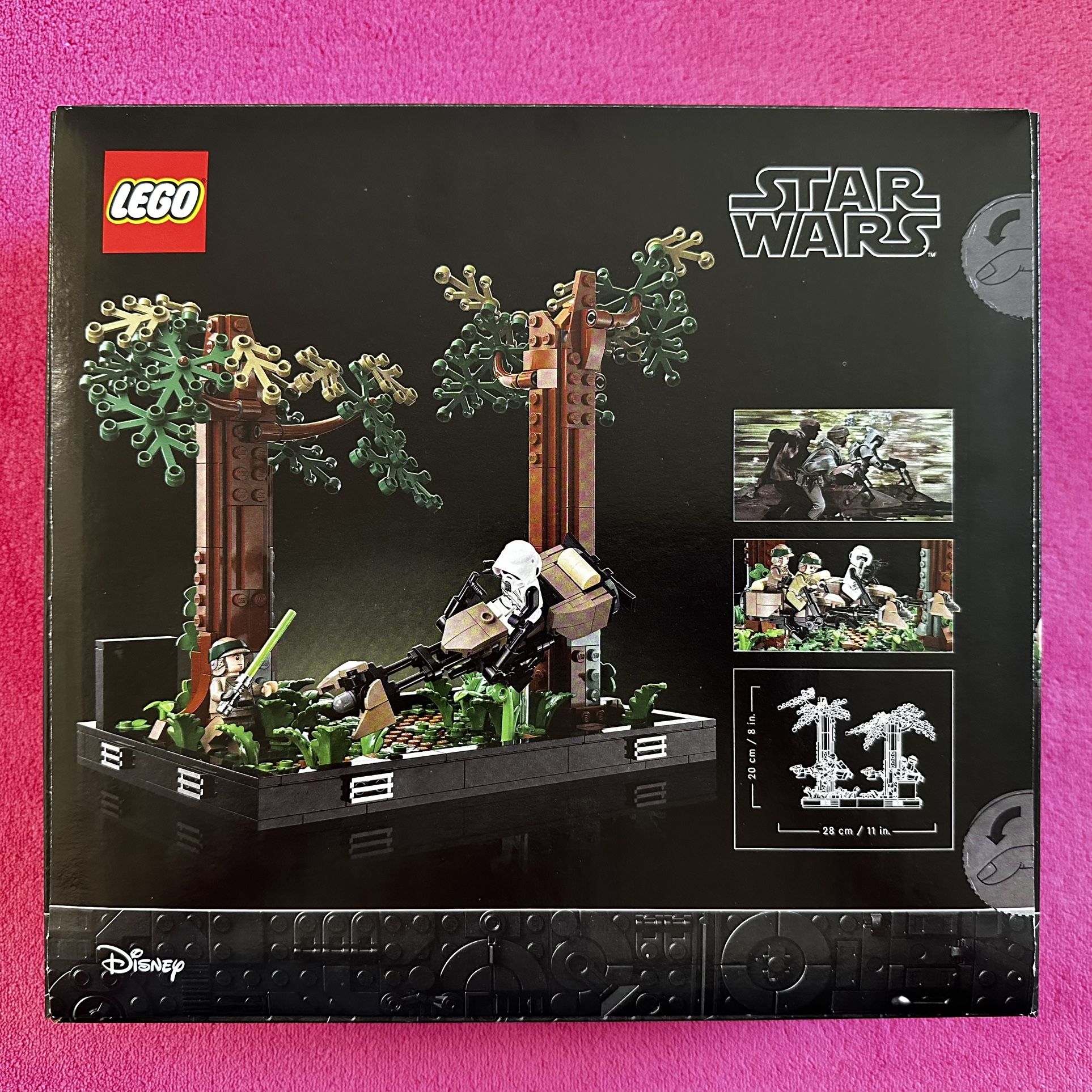 Lego 75353 Star Wars Endor Speeder Chase Diorama