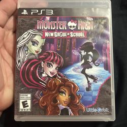 Monster High New Ghoul In School PS3
