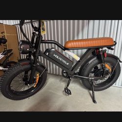Electric  Mountain Bike ,E-Bike For Adults 7 Speeds 28MPH 20” Fat Tires , Full Suspension 