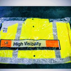 *BRAND NEW Kishigo High Visibility 2 Piece Rain Ware