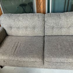 Nice Couch Free Grey Cover 