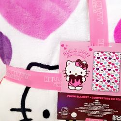 HELLO KITTY VALENTINES BLANKET 