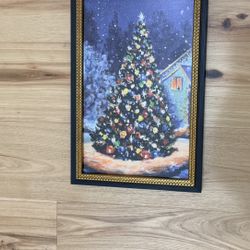 Christmas Tree Framed Art