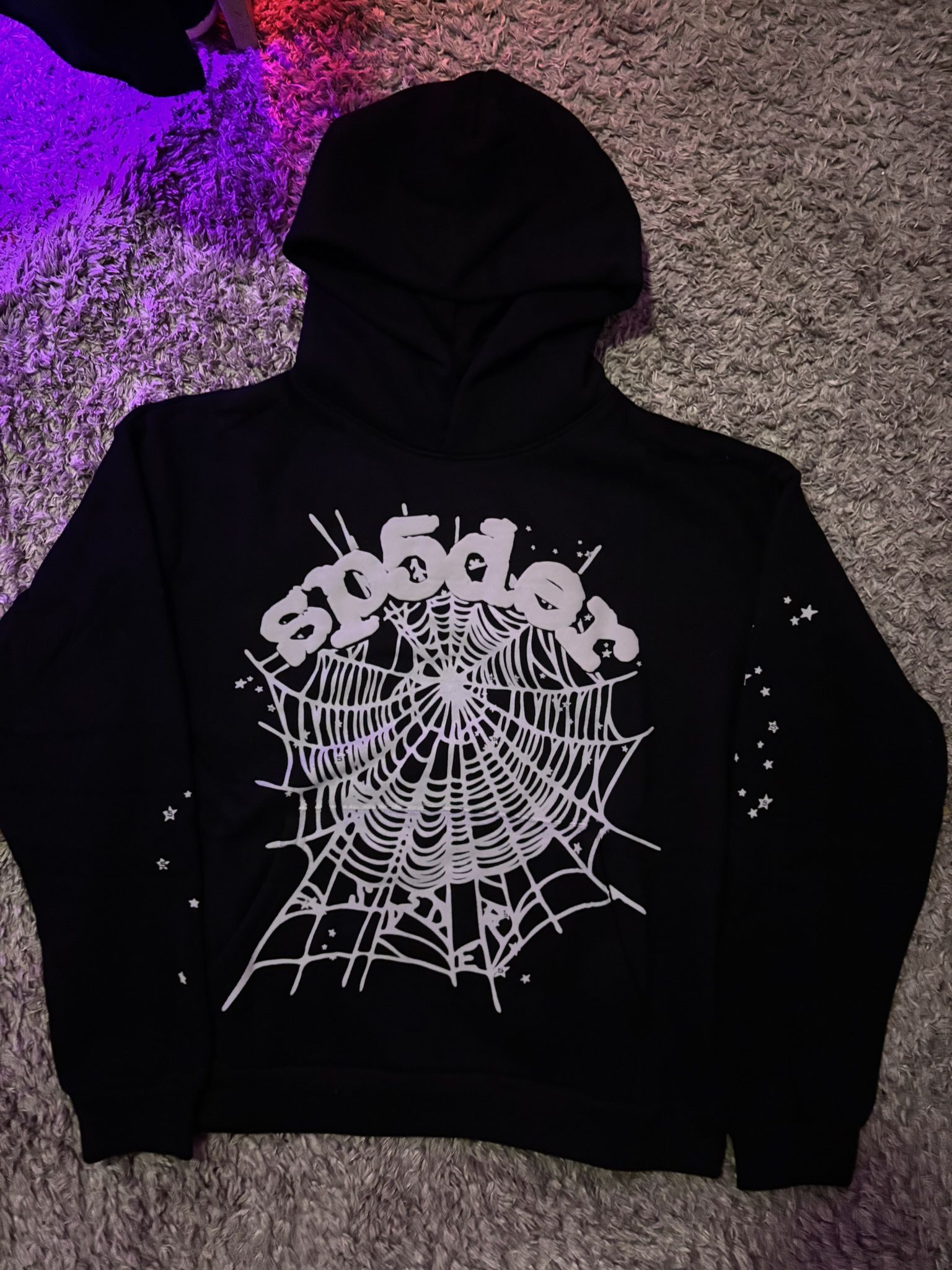 Black Sp5der Hoodie