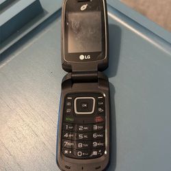 LG Flip Phone with Charger