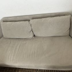 beige couch 