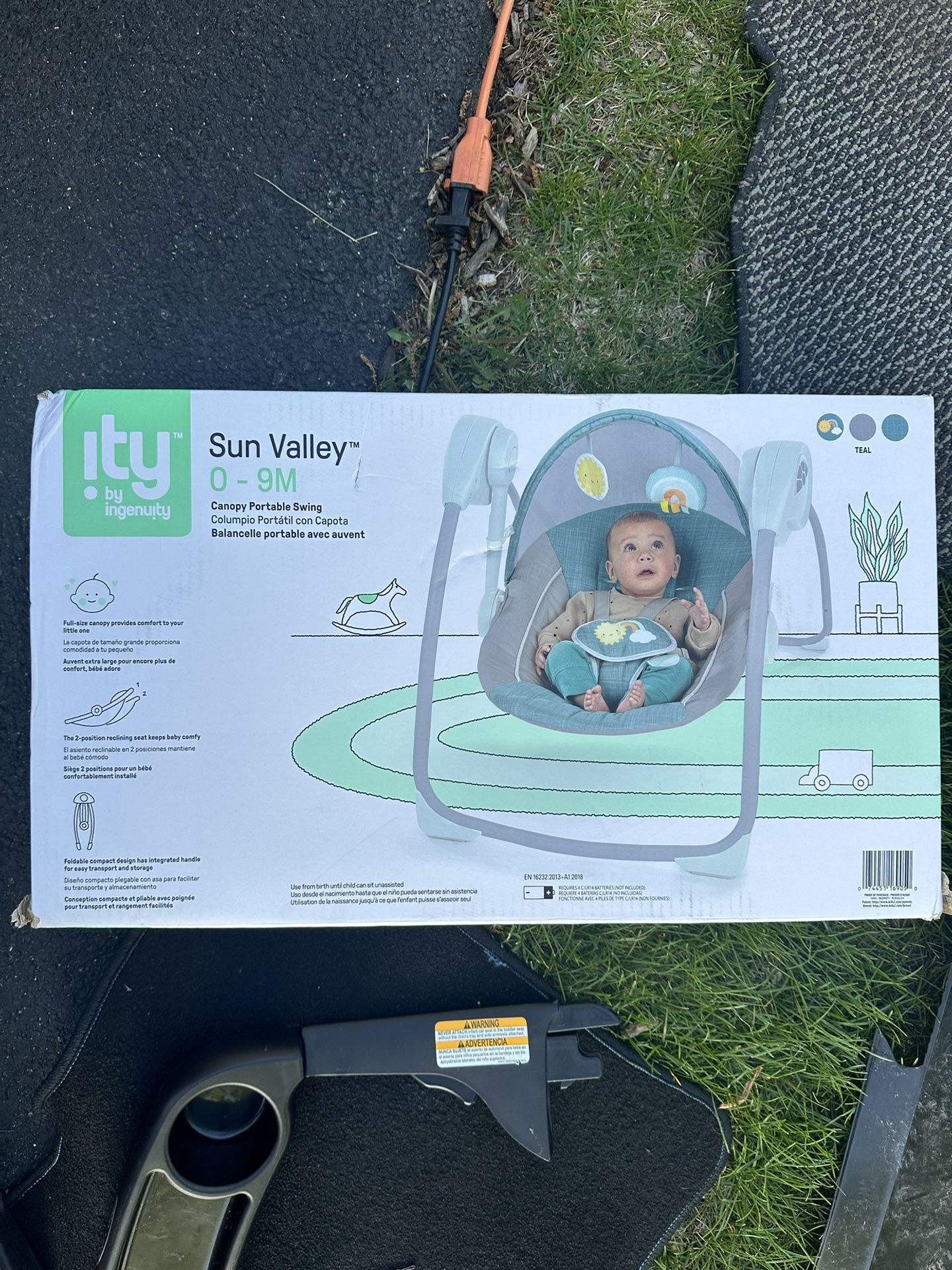 Ingenuity Sun Valley Canopy Portable Swing