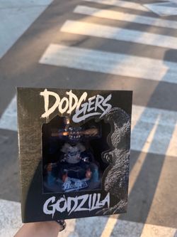 Godzilla Dodgers bobble head