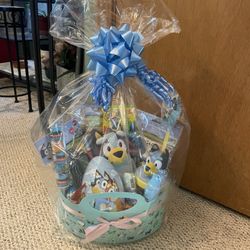 Bluey Easter Basket- I Have Tons Of Affordable Baskets For Any Occasion- Easter Baskets Starting At $15 And Your Getting About $25 Worth Of Merchandis