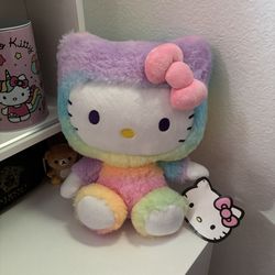 rainbow hello kitty
