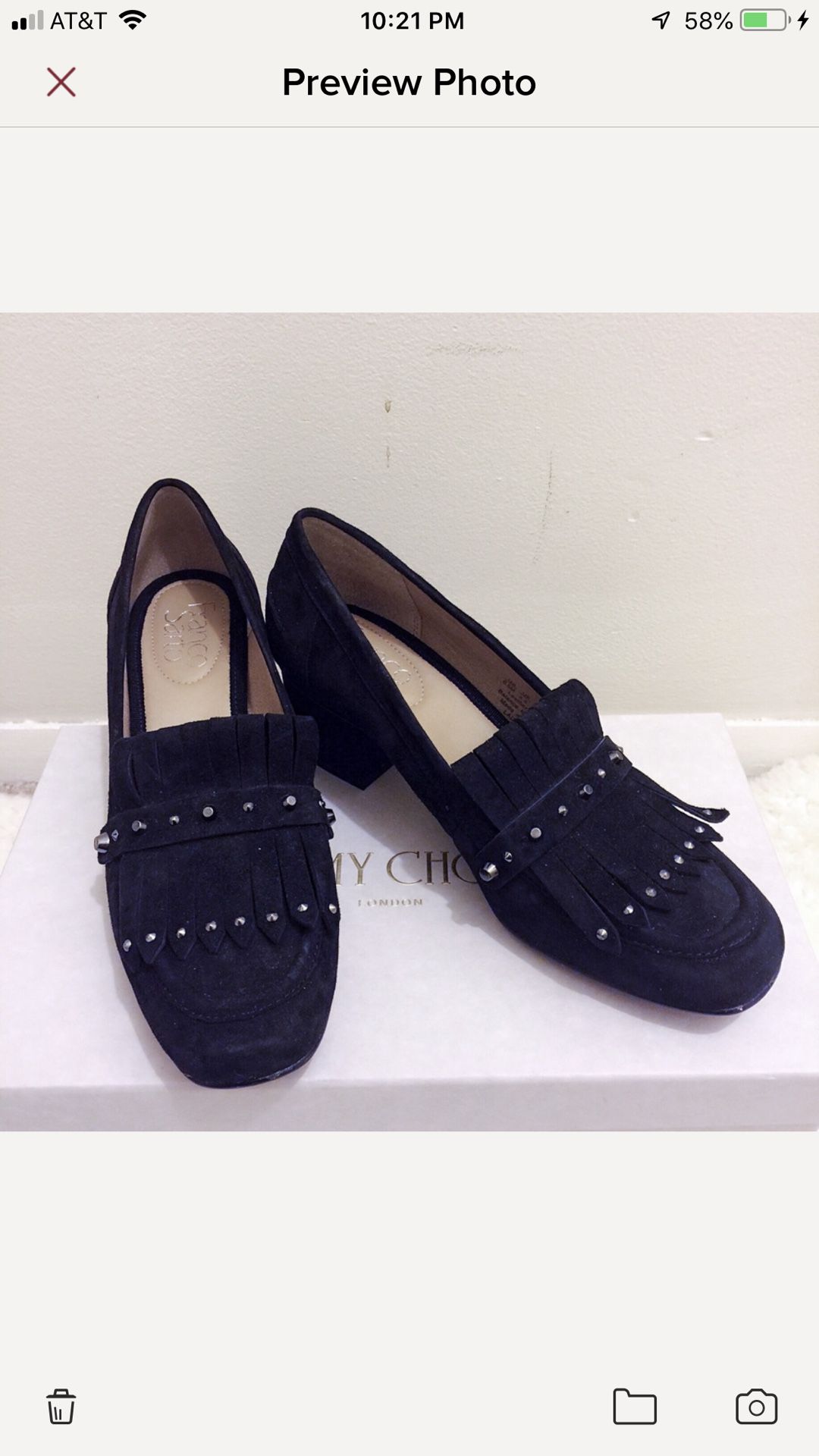 Gucci style heeled shoes size 6